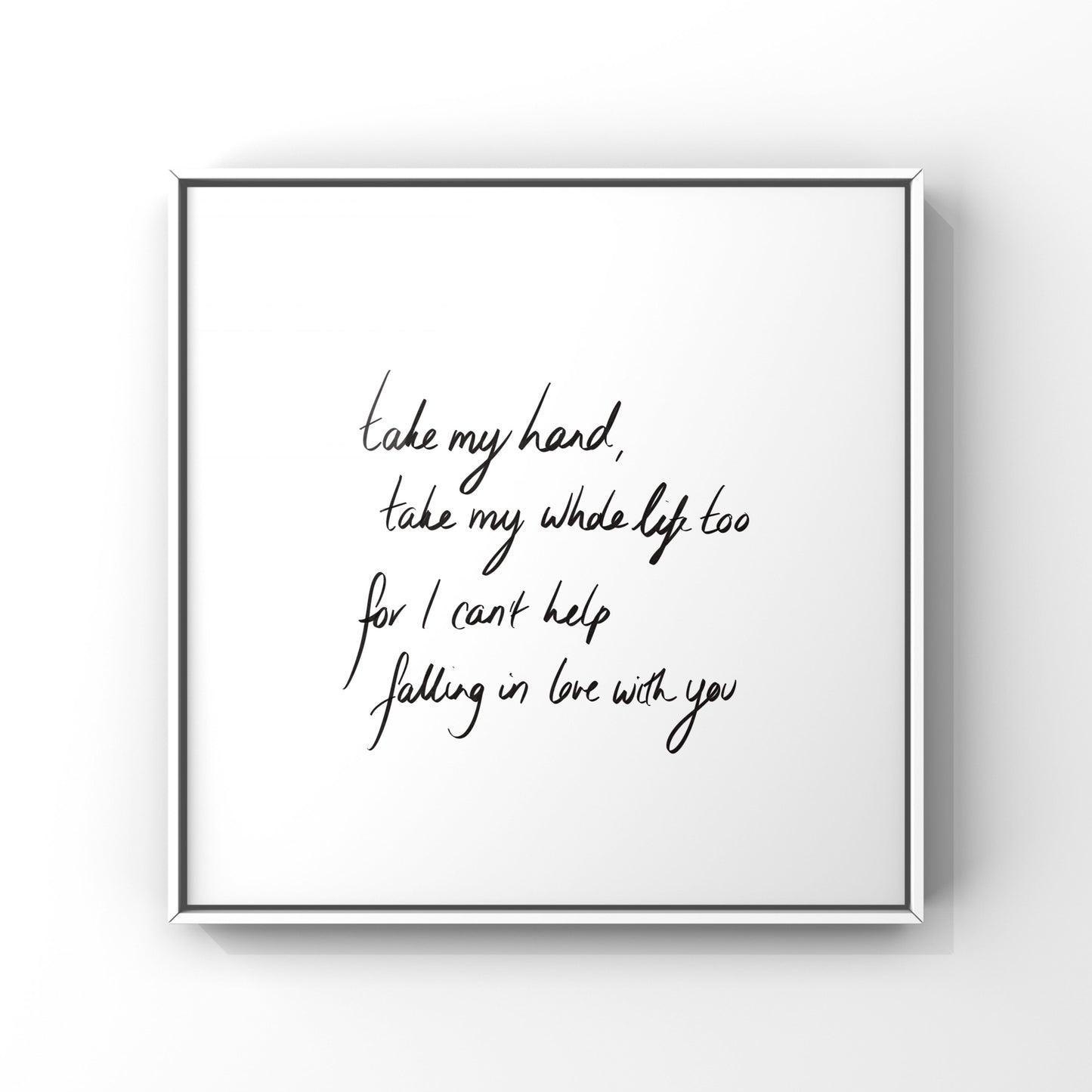 Can’t Help Falling In Love With You - Elvis Presley