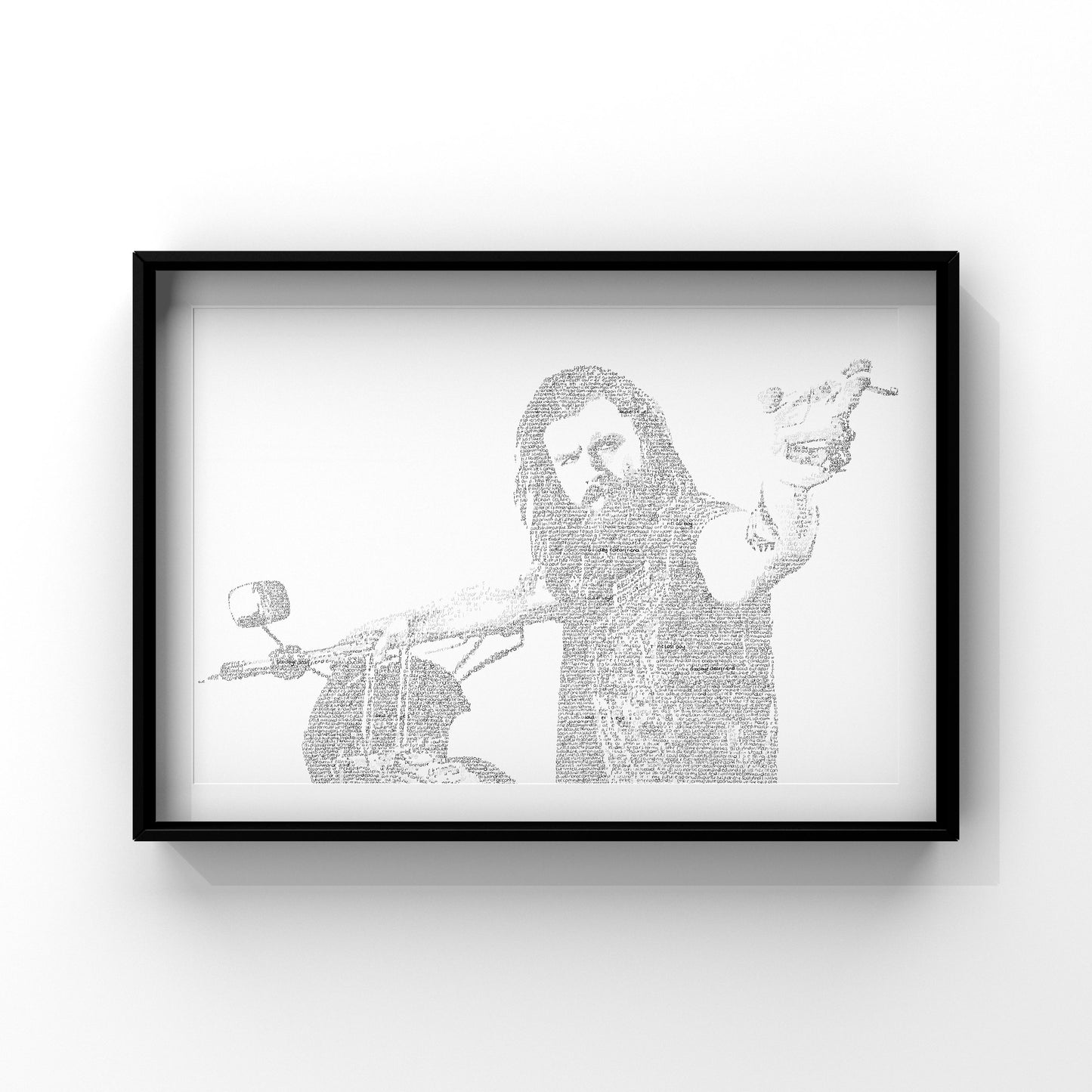 Custom handwritten portrait - DIGITAL FILE ONLY