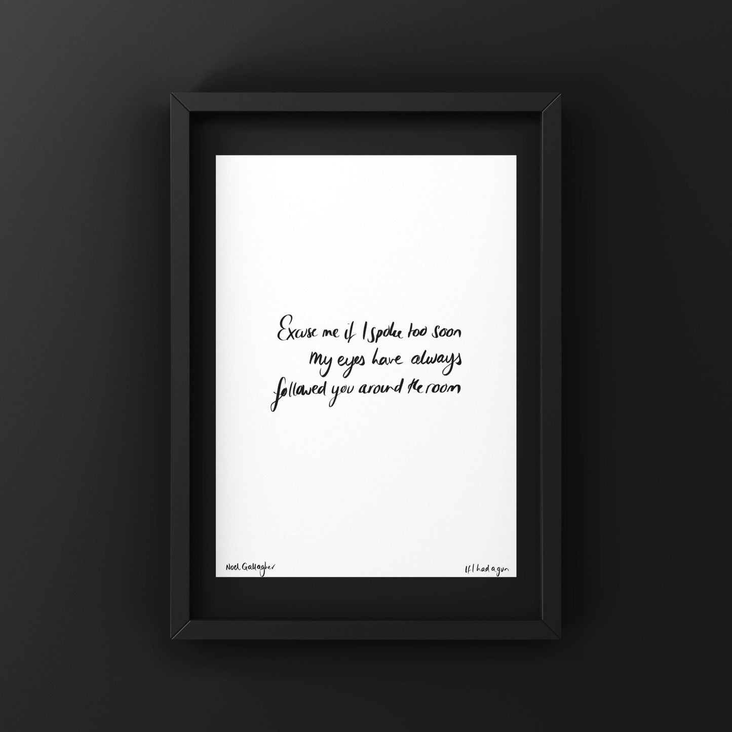 If I had a gun - Noel Gallagher - DIGITAL DOWNLOAD