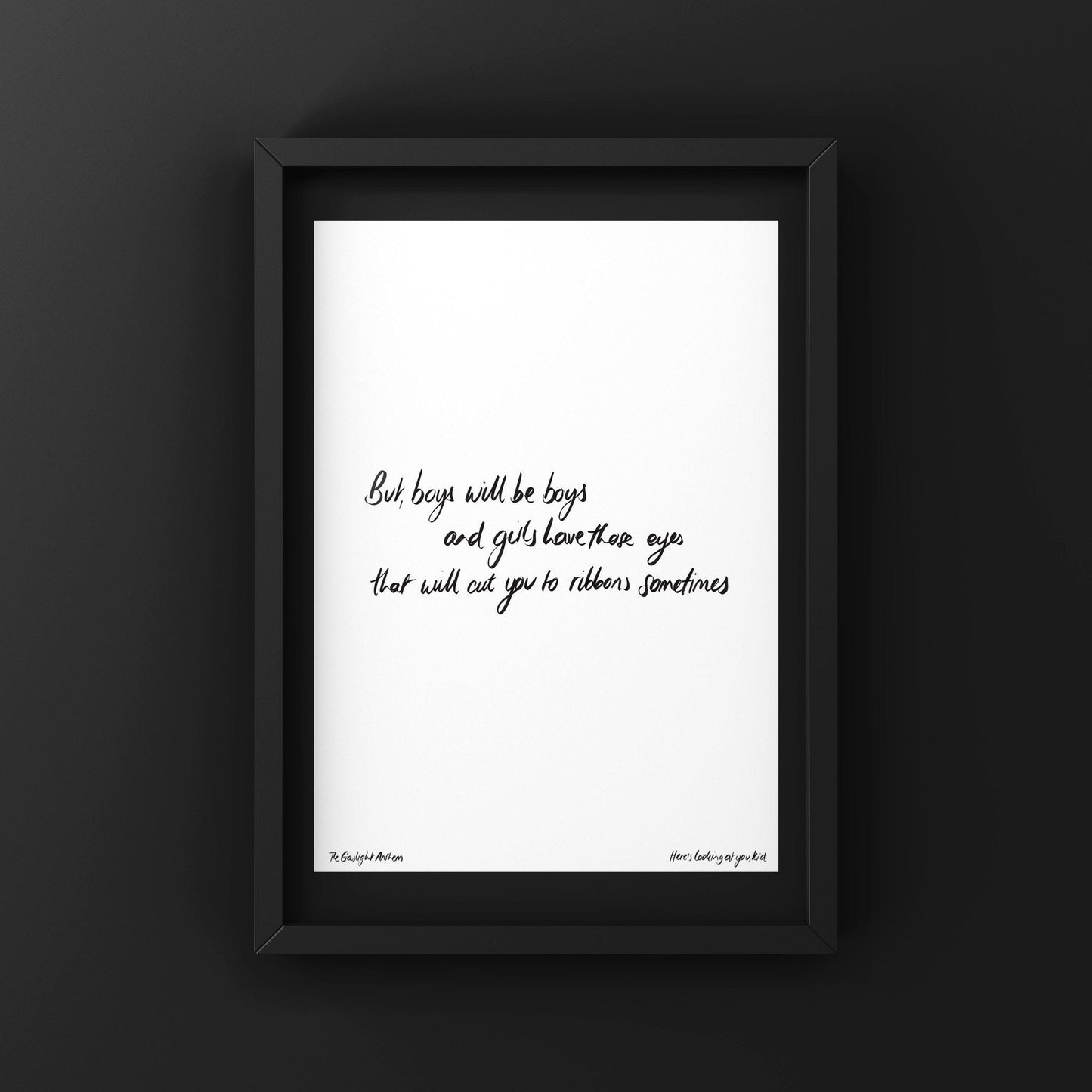 Here's Looking At You, Kid - The Gaslight Anthem - DIGITAL DOWNLOAD