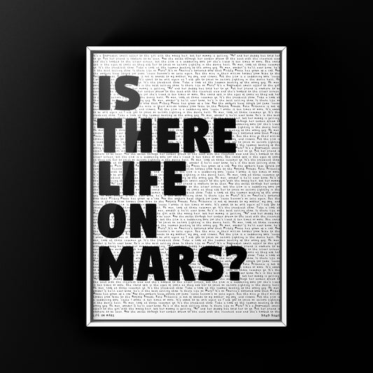 LIFE ON MARS - DAVID BOWIE