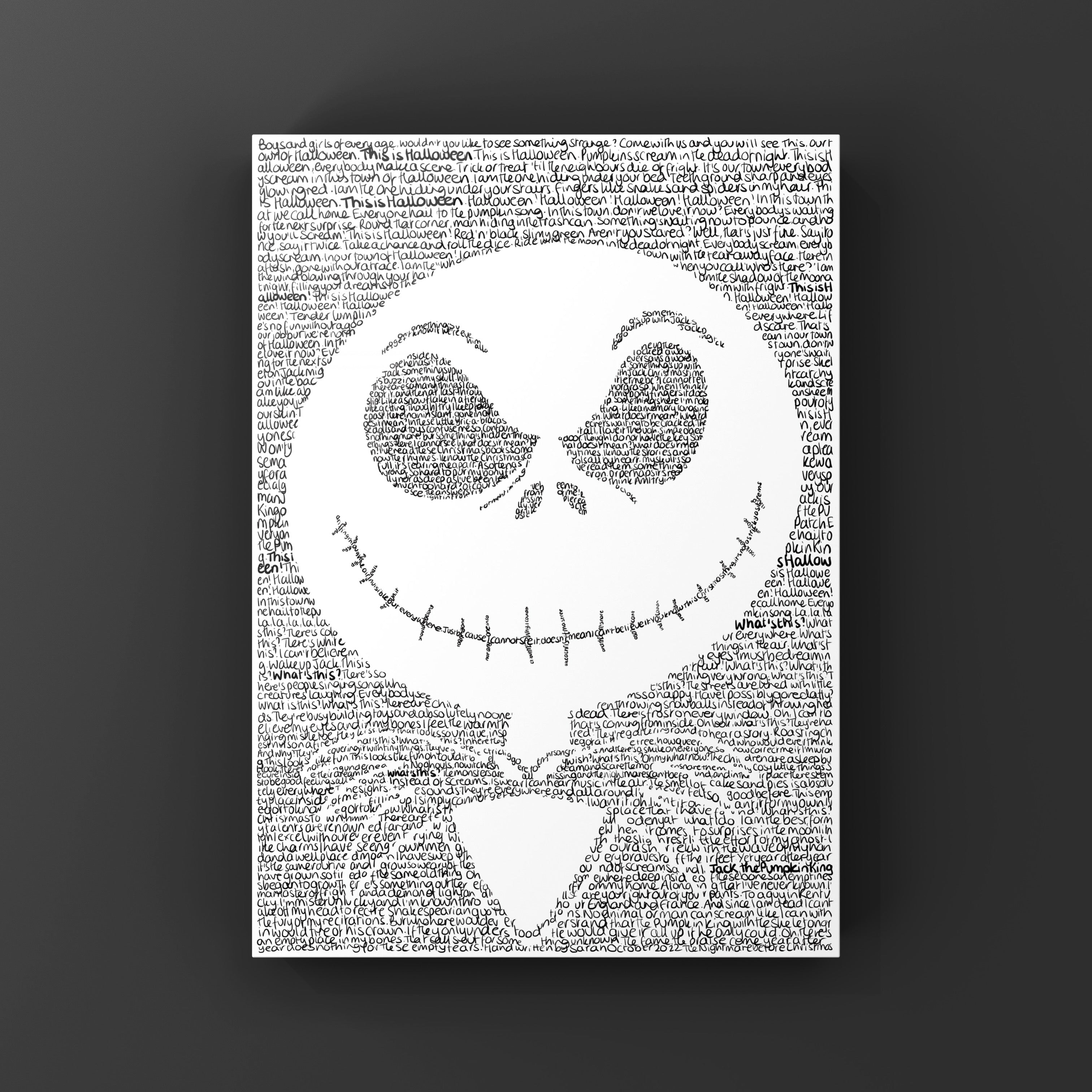 Jack Skellington String top Art