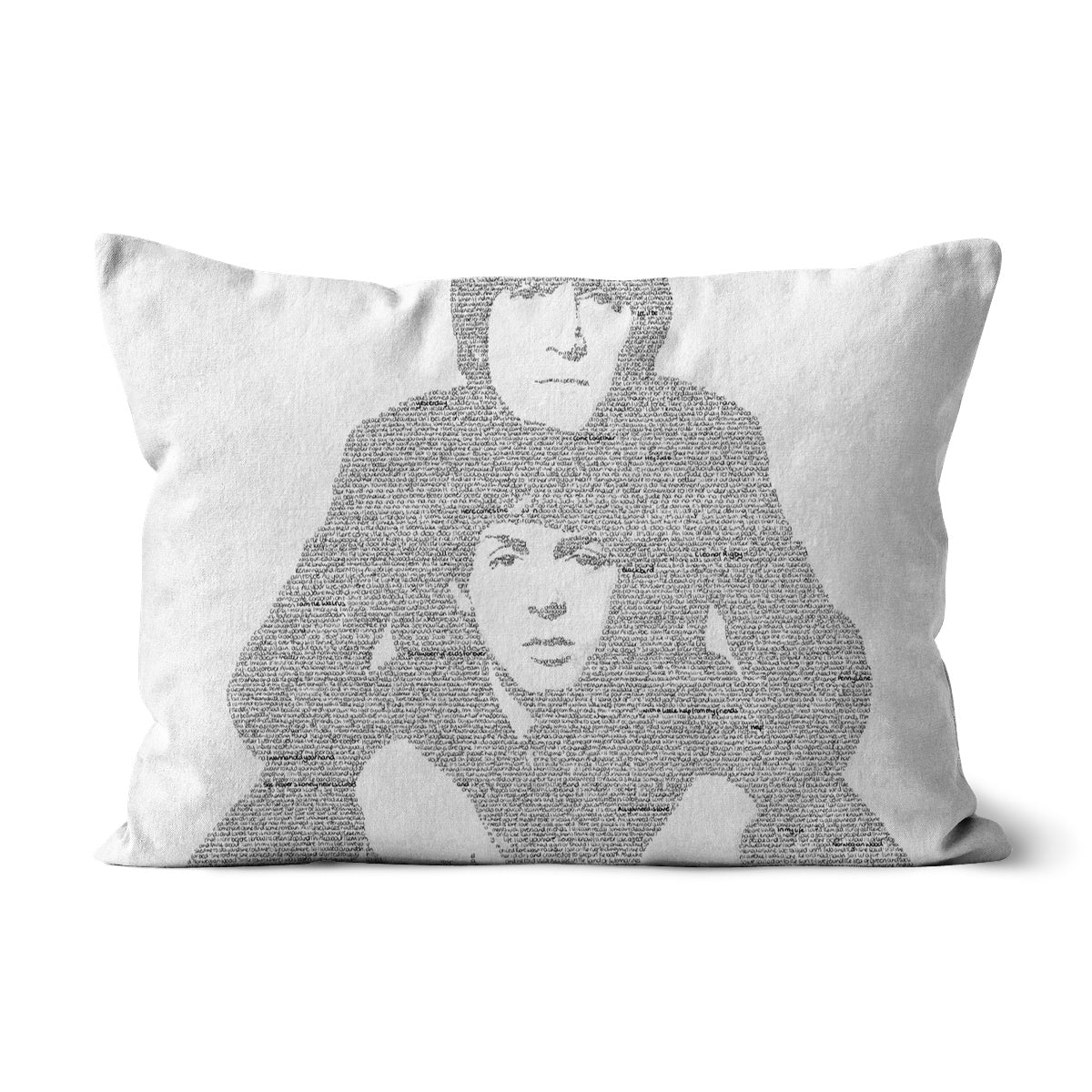 Lennon and McCartney Cushion